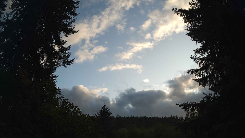 Pacific Northwest skyline timelapse on Sep 13, 2026 at 6:30 PM