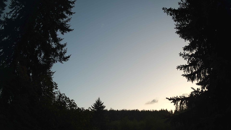 Pacific Northwest skyline timelapse on Sep 13, 2026 at 7:15 PM