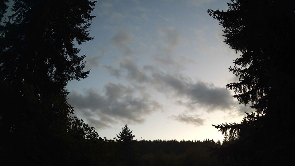 Pacific Northwest skyline timelapse on Sep 13, 2026 at 7:45 PM
