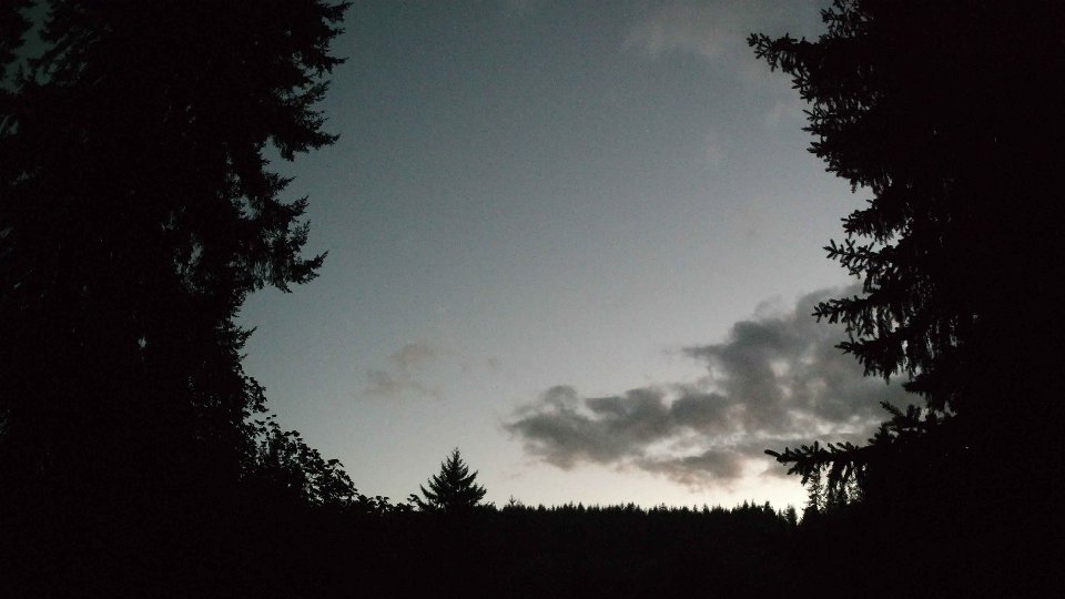 Pacific Northwest skyline timelapse on Sep 13, 2026 at 8:00 PM