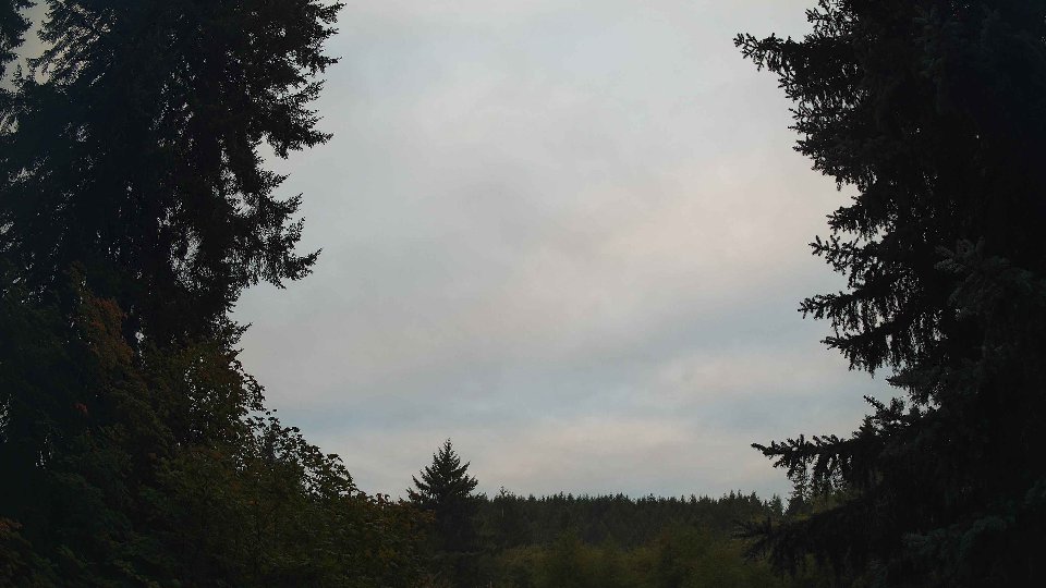 Pacific Northwest skyline timelapse on Sep 14, 2026 at 7:15 AM