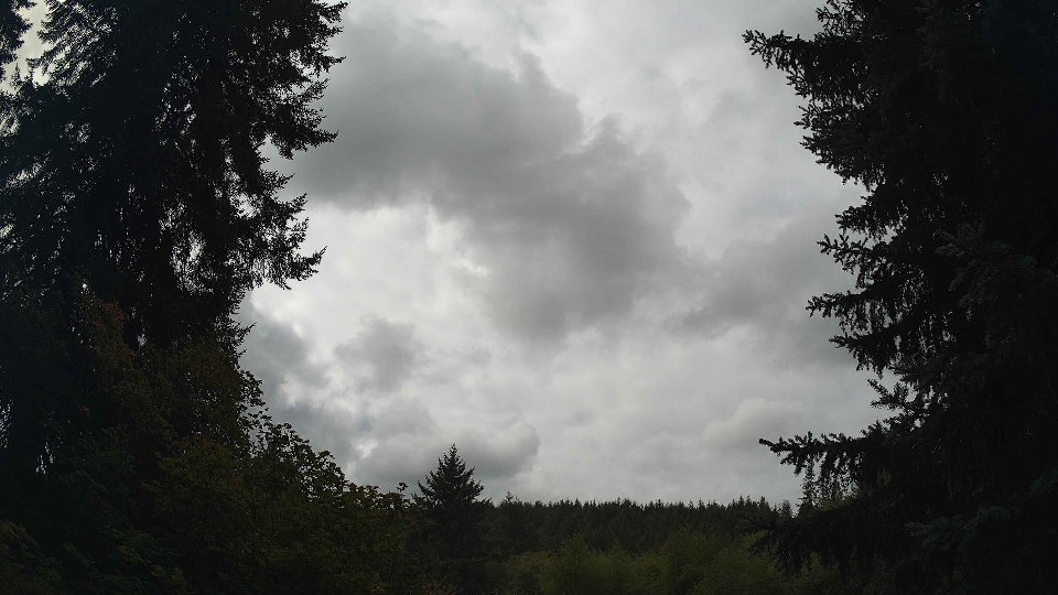 Pacific Northwest skyline timelapse on Sep 14, 2026 at 12:00 PM