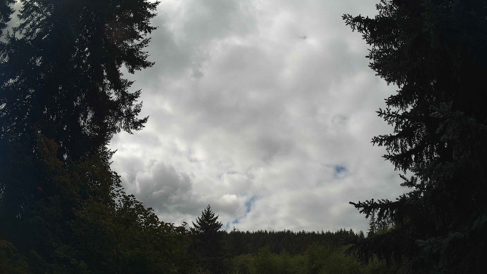 Pacific Northwest skyline timelapse on Sep 14, 2026 at 12:30 PM