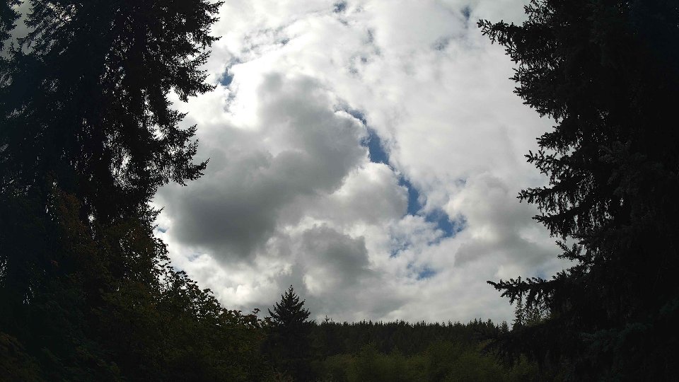 Pacific Northwest skyline timelapse on Sep 14, 2026 at 1:00 PM