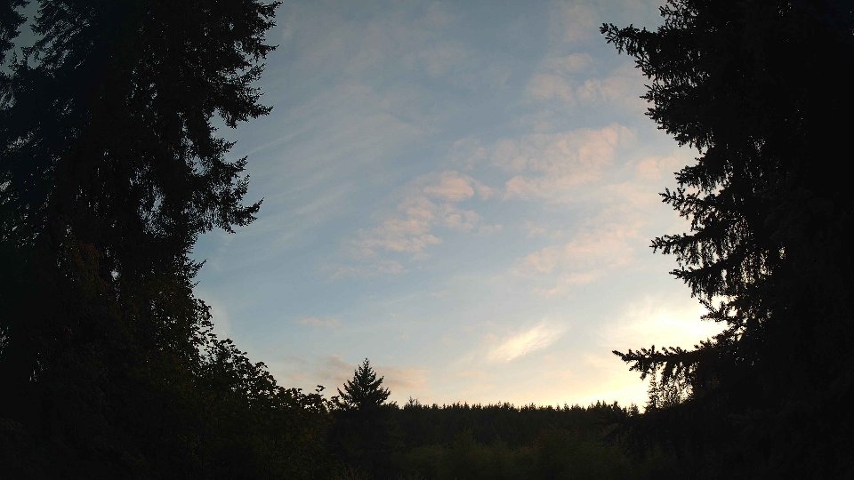 Pacific Northwest skyline timelapse on Sep 14, 2026 at 7:15 PM