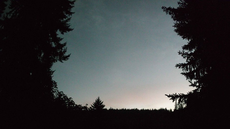Pacific Northwest skyline timelapse on Sep 14, 2026 at 8:00 PM