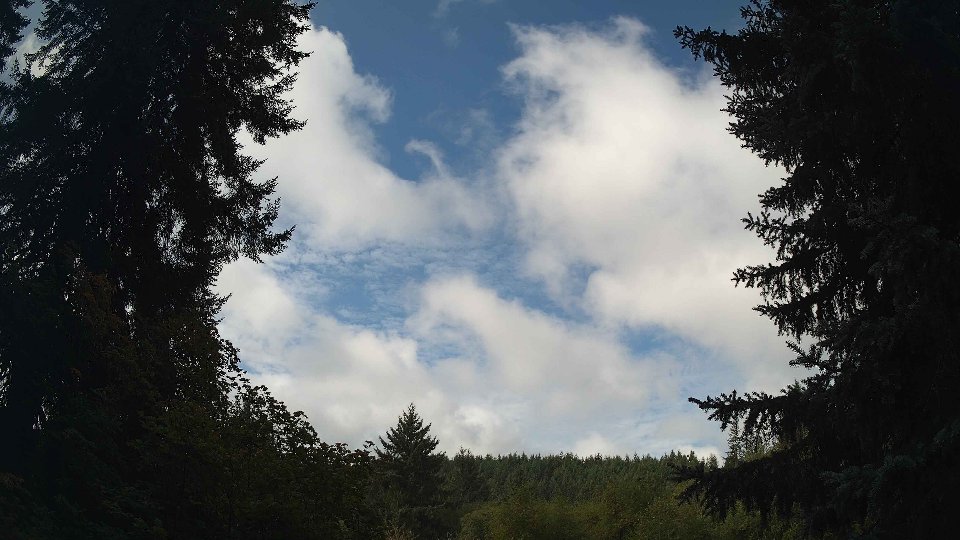 Pacific Northwest skyline timelapse on Sep 15, 2026 at 10:30 AM