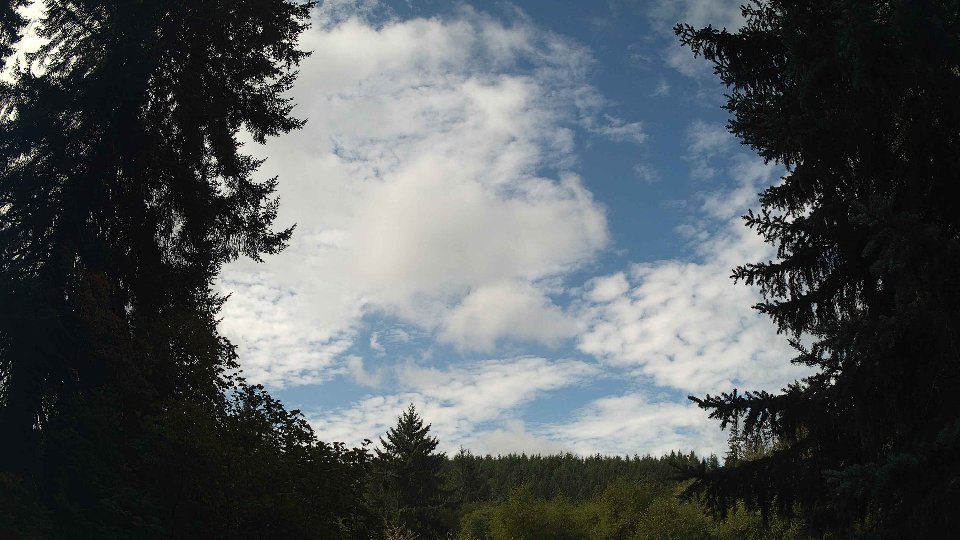 Pacific Northwest skyline timelapse on Sep 15, 2026 at 11:00 AM