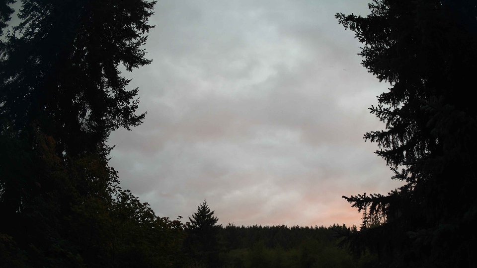 Pacific Northwest skyline timelapse on Sep 15, 2026 at 7:15 PM