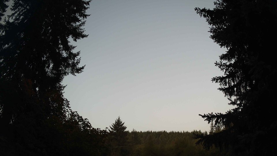 Pacific Northwest skyline timelapse on Sep 17, 2026 at 6:45 AM