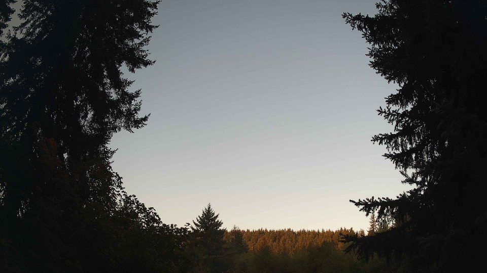 Pacific Northwest skyline timelapse on Sep 17, 2026 at 7:15 AM