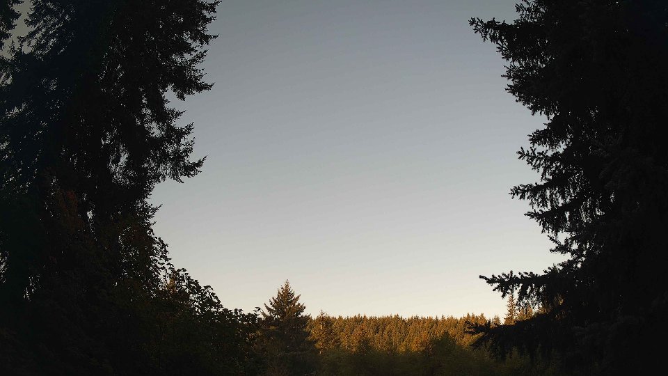 Pacific Northwest skyline timelapse on Sep 17, 2026 at 7:30 AM