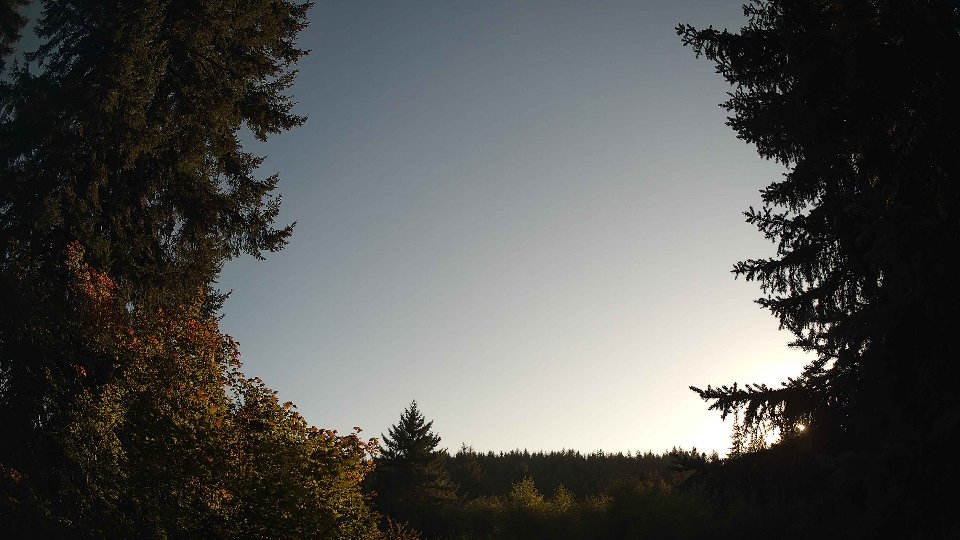 Pacific Northwest skyline timelapse on Sep 17, 2026 at 6:00 PM