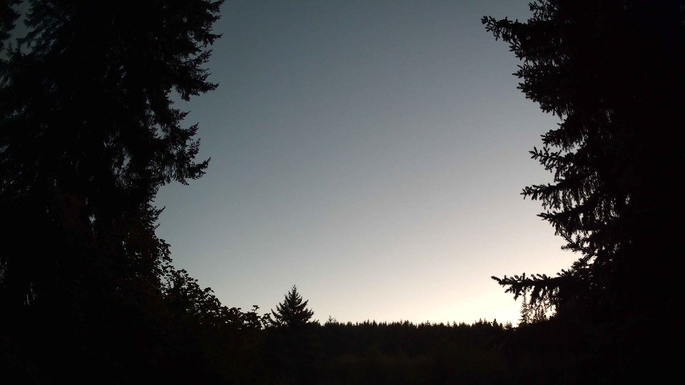 Pacific Northwest skyline timelapse on Sep 17, 2026 at 7:45 PM