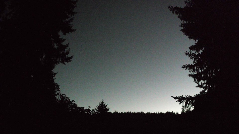 Pacific Northwest skyline timelapse on Sep 17, 2026 at 8:00 PM