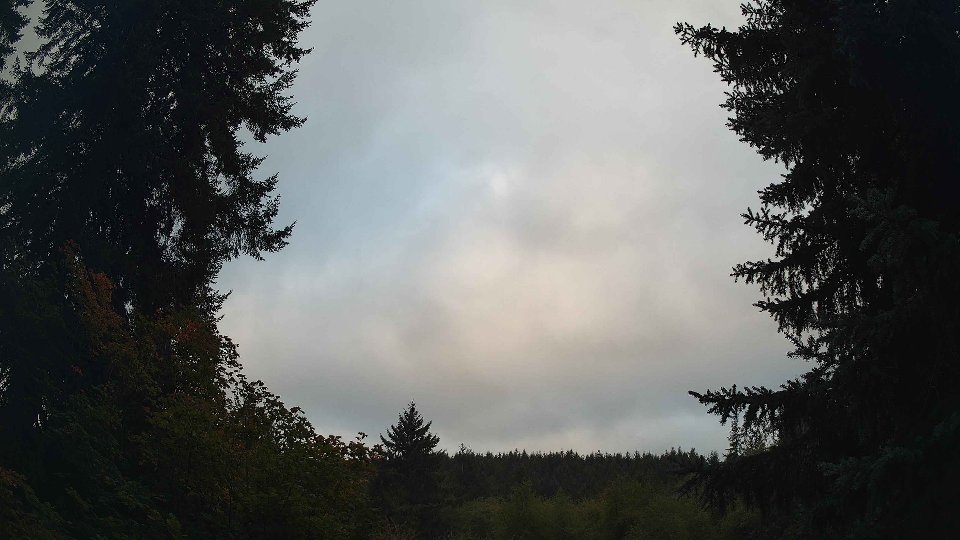 Pacific Northwest skyline timelapse on Sep 18, 2026 at 7:30 AM