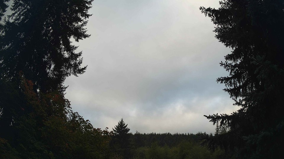 Pacific Northwest skyline timelapse on Sep 18, 2026 at 7:45 AM