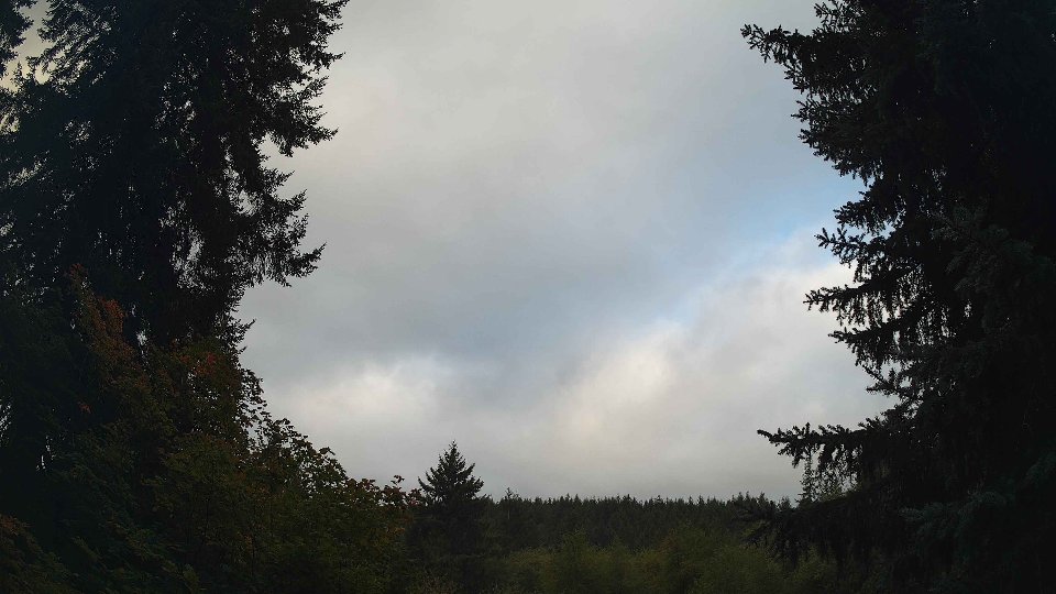 Pacific Northwest skyline timelapse on Sep 18, 2026 at 8:15 AM