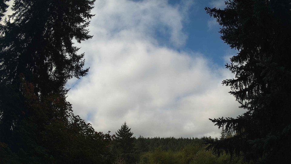 Pacific Northwest skyline timelapse on Sep 18, 2026 at 10:30 AM