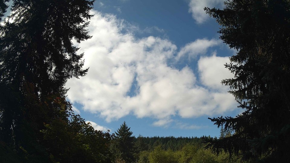 Pacific Northwest skyline timelapse on Sep 18, 2026 at 11:45 AM