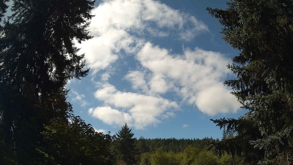 Pacific Northwest skyline timelapse on Sep 18, 2026 at 12:00 PM