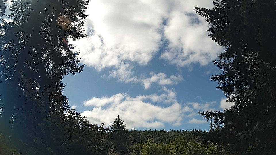 Pacific Northwest skyline timelapse on Sep 18, 2026 at 12:30 PM