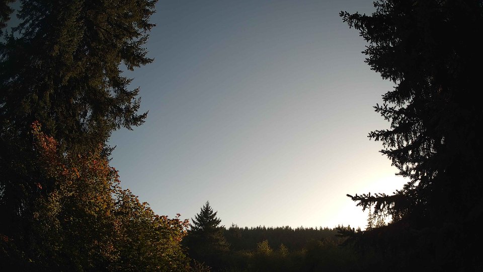 Pacific Northwest skyline timelapse on Sep 18, 2026 at 6:00 PM