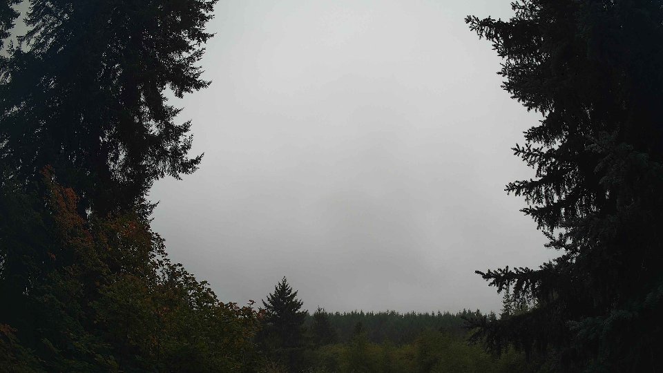 Pacific Northwest skyline timelapse on Sep 19, 2026 at 8:00 AM