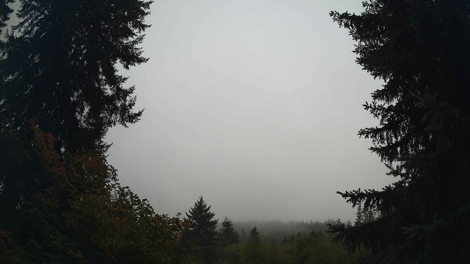 Pacific Northwest skyline timelapse on Sep 20, 2026 at 8:00 AM