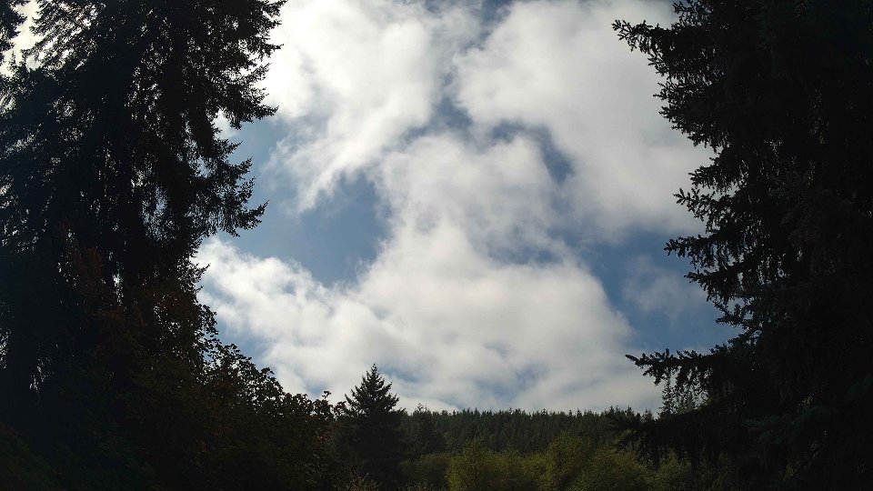 Pacific Northwest skyline timelapse on Sep 20, 2026 at 1:00 PM