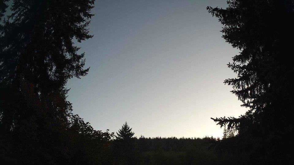 Pacific Northwest skyline timelapse on Sep 20, 2026 at 6:30 PM