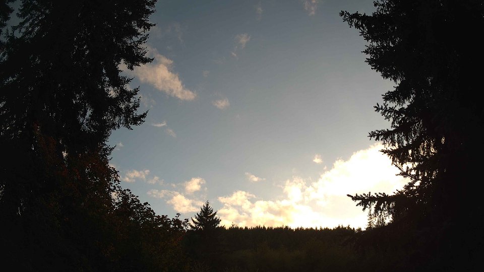 Pacific Northwest skyline timelapse on Sep 21, 2026 at 6:15 PM