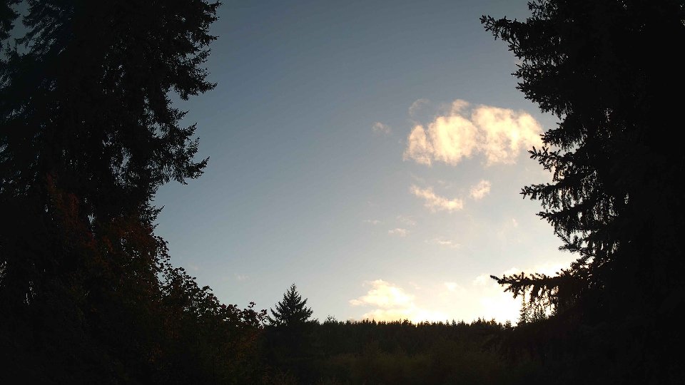 Pacific Northwest skyline timelapse on Sep 21, 2026 at 6:30 PM