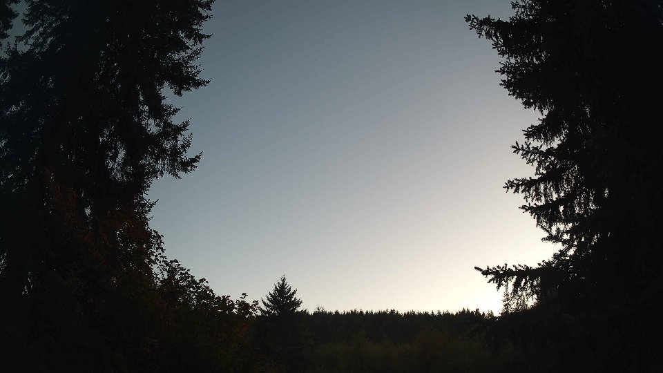 Pacific Northwest skyline timelapse on Sep 21, 2026 at 7:15 PM