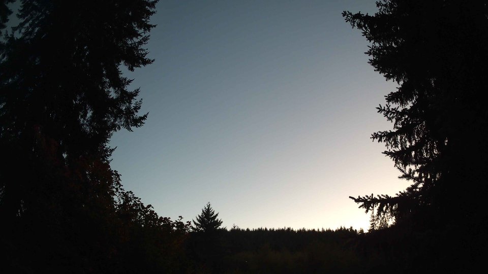 Pacific Northwest skyline timelapse on Sep 21, 2026 at 7:30 PM