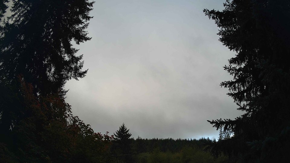 Pacific Northwest skyline timelapse on Sep 22, 2026 at 8:30 AM