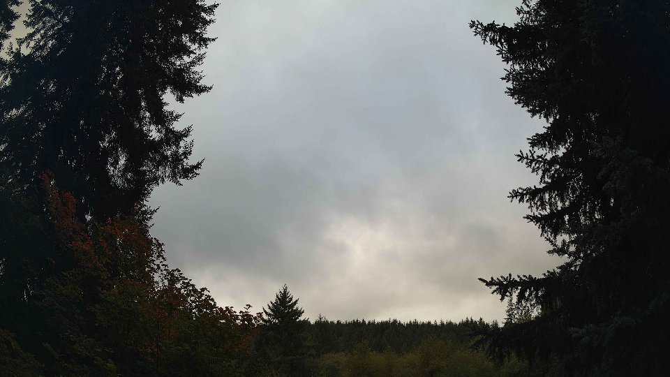 Pacific Northwest skyline timelapse on Sep 22, 2026 at 9:00 AM