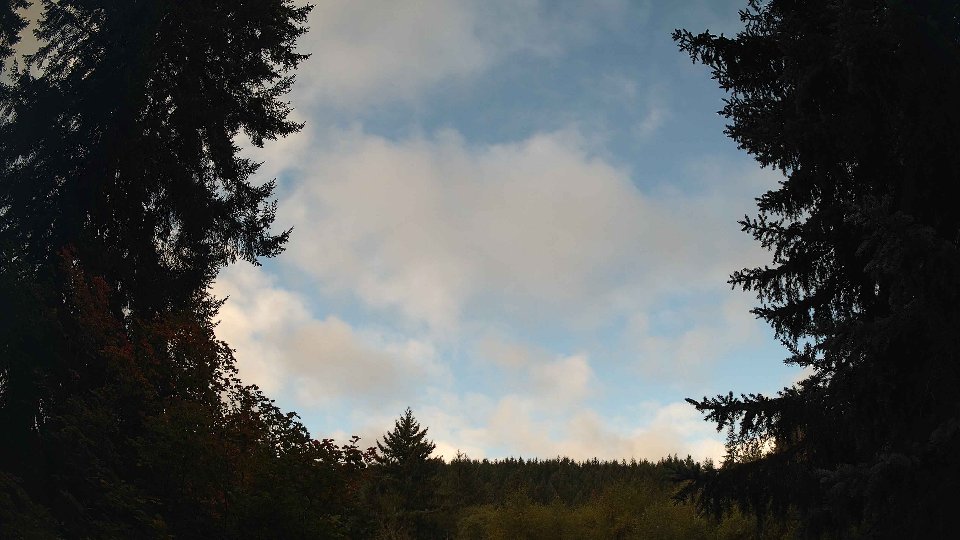 Pacific Northwest skyline timelapse on Sep 22, 2026 at 9:15 AM