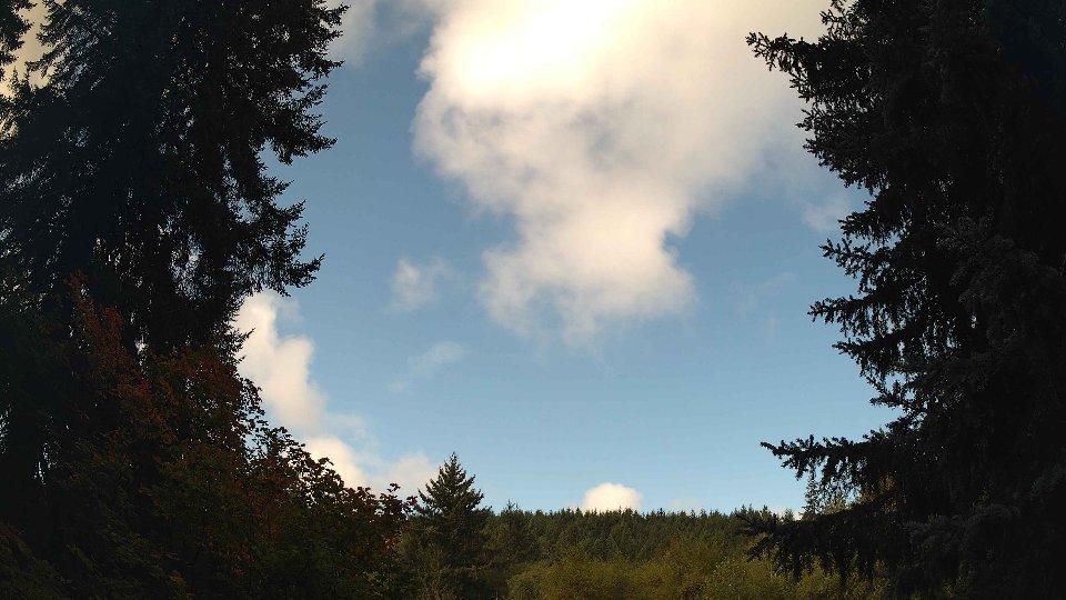 Pacific Northwest skyline timelapse on Sep 22, 2026 at 9:30 AM
