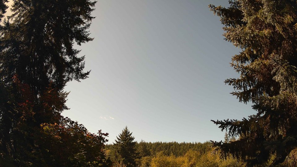 Pacific Northwest skyline timelapse on Sep 22, 2026 at 12:00 PM