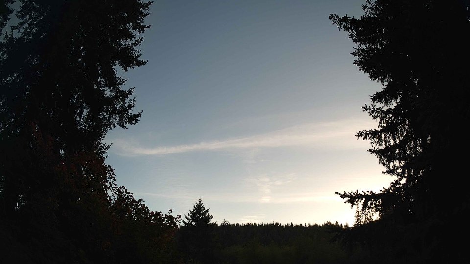 Pacific Northwest skyline timelapse on Sep 22, 2026 at 6:30 PM