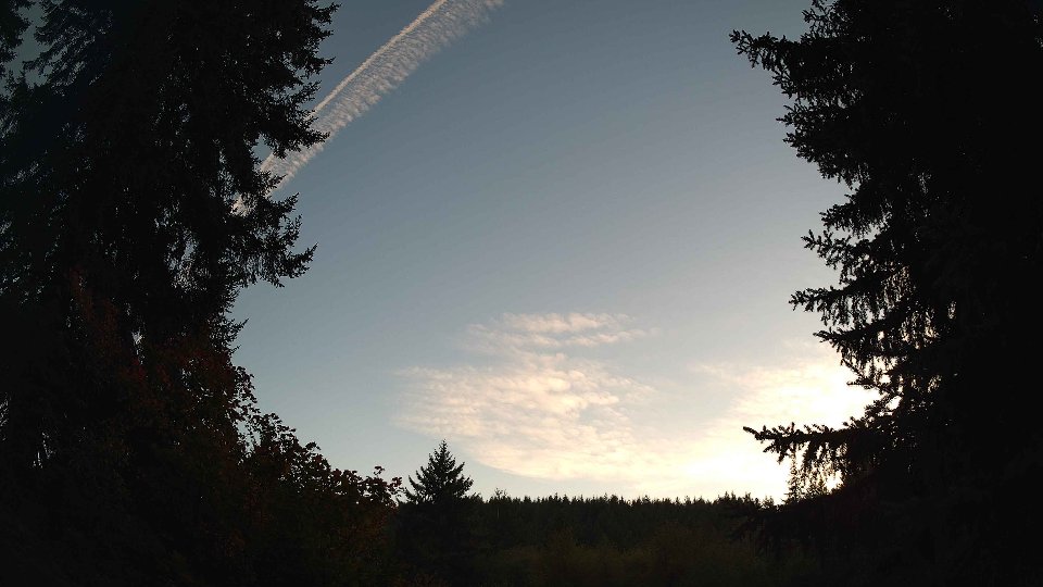 Pacific Northwest skyline timelapse on Sep 22, 2026 at 7:00 PM