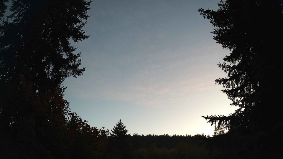 Pacific Northwest skyline timelapse on Sep 22, 2026 at 7:15 PM