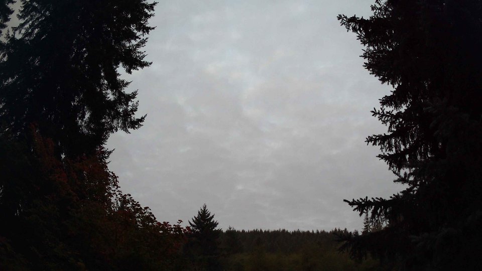 Pacific Northwest skyline timelapse on Sep 23, 2026 at 6:45 AM