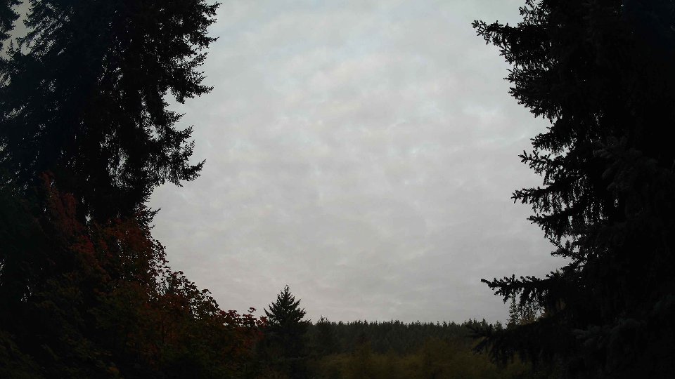 Pacific Northwest skyline timelapse on Sep 23, 2026 at 7:00 AM