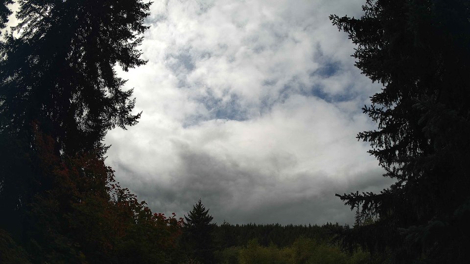 Pacific Northwest skyline timelapse on Sep 23, 2026 at 1:00 PM