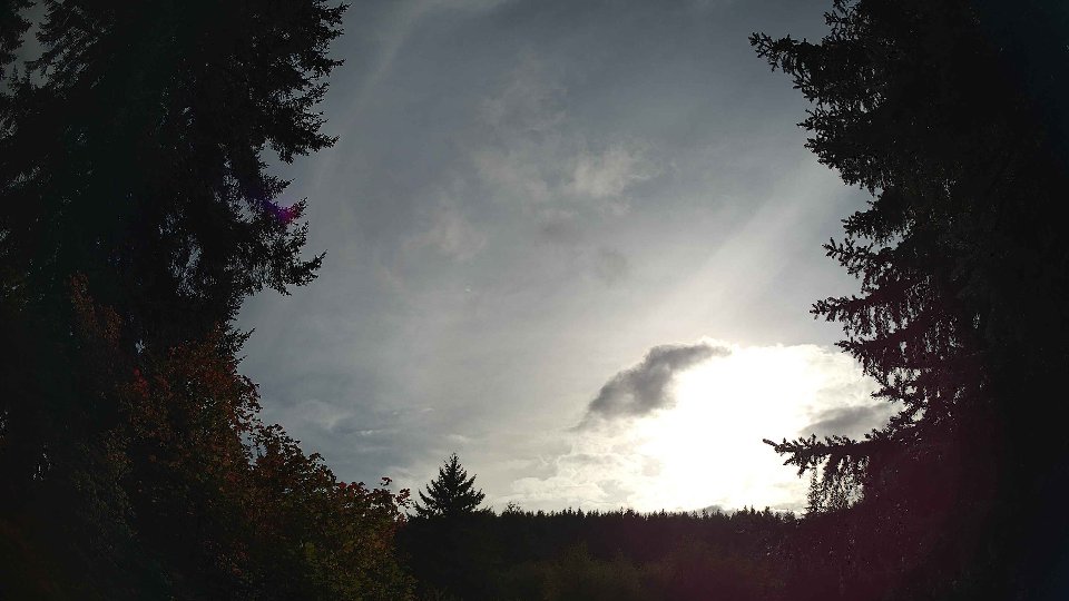 Pacific Northwest skyline timelapse on Sep 23, 2026 at 5:00 PM
