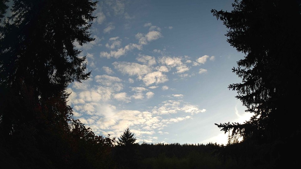 Pacific Northwest skyline timelapse on Sep 23, 2026 at 6:15 PM