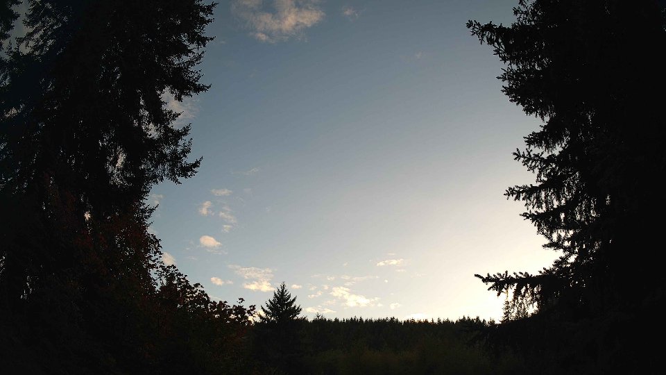 Pacific Northwest skyline timelapse on Sep 23, 2026 at 6:30 PM