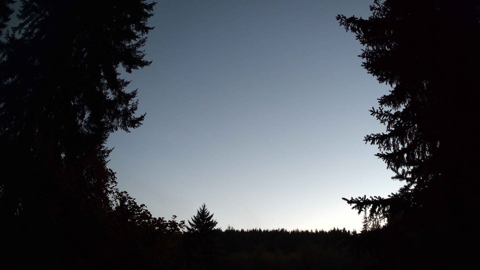 Pacific Northwest skyline timelapse on Sep 23, 2026 at 7:30 PM